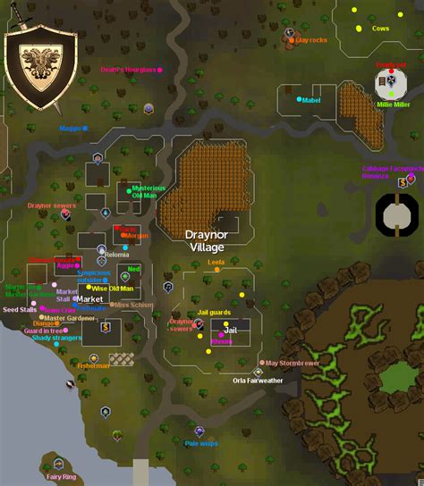 draynor pig pen map.